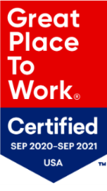 Great Place to work certified